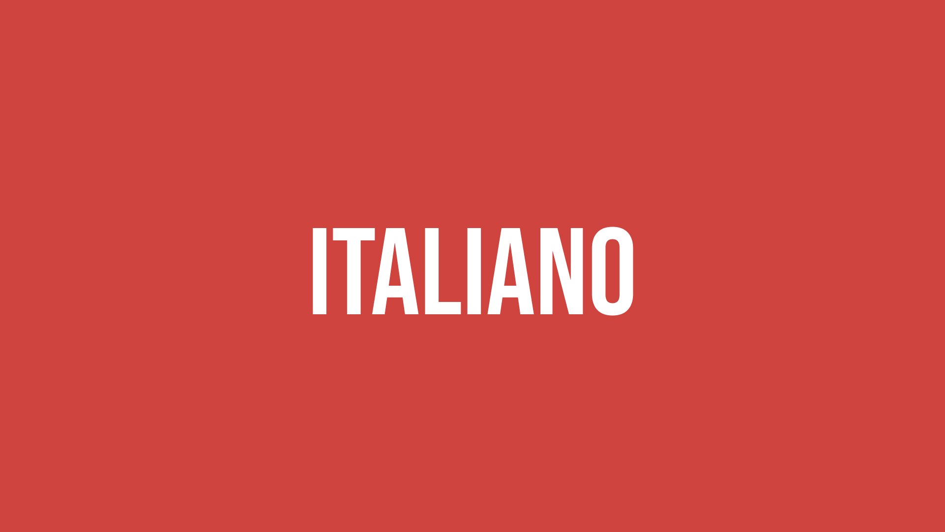 ITALIANO